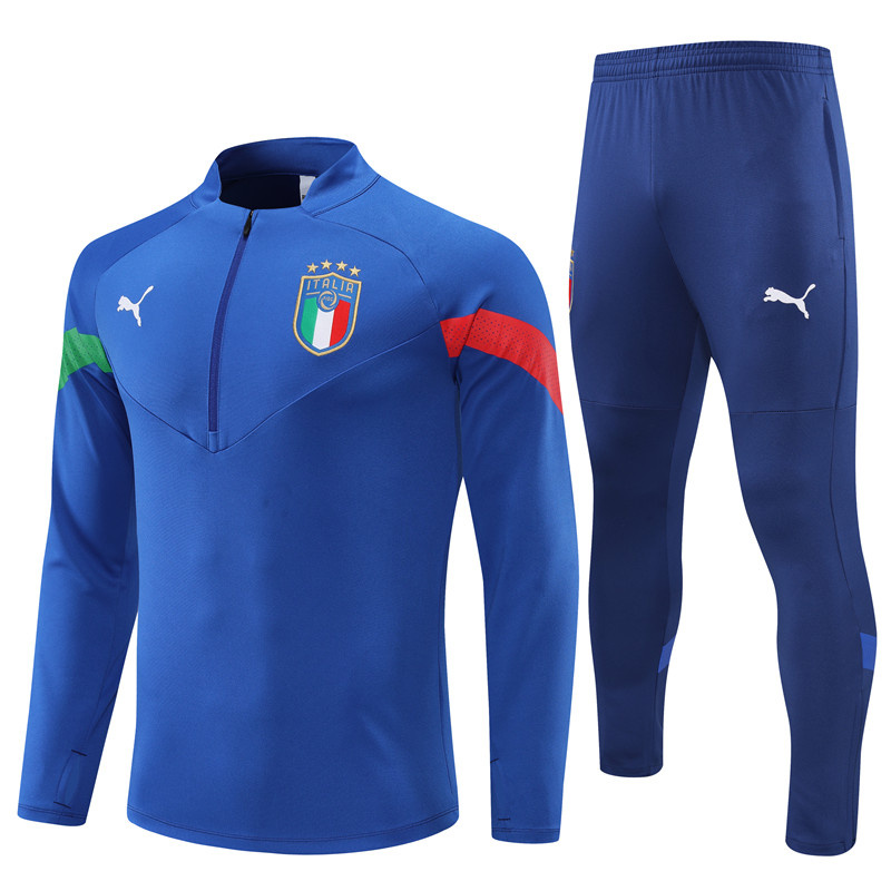 AAA Quality Italy 22/23 Tracksuit - Blue